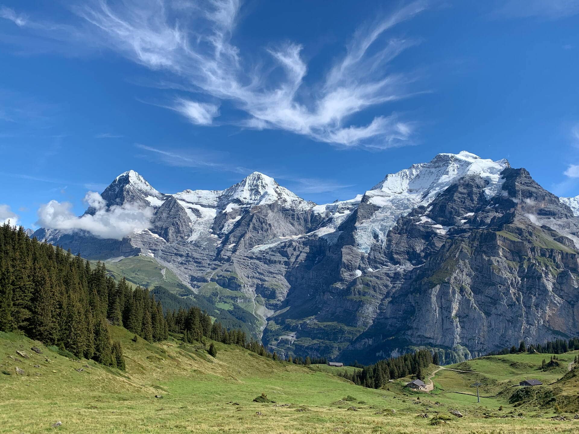 Swiss Alps mountain landscape — Red Fox Trails hiking guide